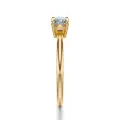 Złoty pierścionek 585 z diamentem 0.40 ct SBPZ_028